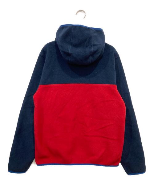 Patagonia（パタゴニア）Patagonia (パタゴニア) SYNCH SNAP-T HOODY ネイビー×レッド サイズ:Sの古着・服飾アイテム
