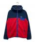 Patagonia（パタゴニア）の古着「SYNCH SNAP-T HOODY」｜ネイビー×レッド
