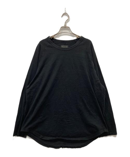 s'yte（サイト）s'yte (サイト) JERSEY BIG RAGLAN T-SHIRT ブラック サイズ:3の古着・服飾アイテム
