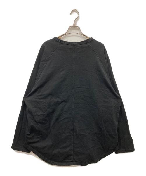 s'yte（サイト）s'yte (サイト) JERSEY BIG RAGLAN T-SHIRT ブラック サイズ:3の古着・服飾アイテム