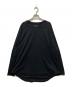 s'yte（サイト）の古着「JERSEY BIG RAGLAN T-SHIRT」｜ブラック