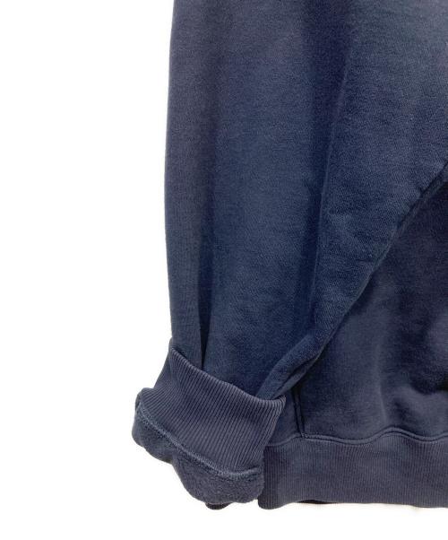 Champion（チャンピオン）Champion (チャンピオン) SUPREME (シュプリーム) Label Hooded Sweatshirt ネイビー サイズ:Lの古着・服飾アイテム