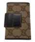 GUCCI (グッチ) ハートプレート６連キーケース ブラウン：6000円