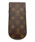 LOUIS VUITTON (ルイ ヴィトン) モノグラム眼鏡ケース ブラウン：6000円