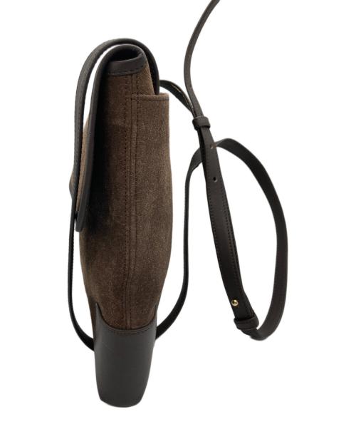 LOEWE（ロエベ）LOEWE (ロエベ) スエードショルダーバッグ ブラウンの古着・服飾アイテム