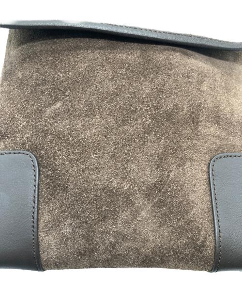 LOEWE（ロエベ）LOEWE (ロエベ) スエードショルダーバッグ ブラウンの古着・服飾アイテム