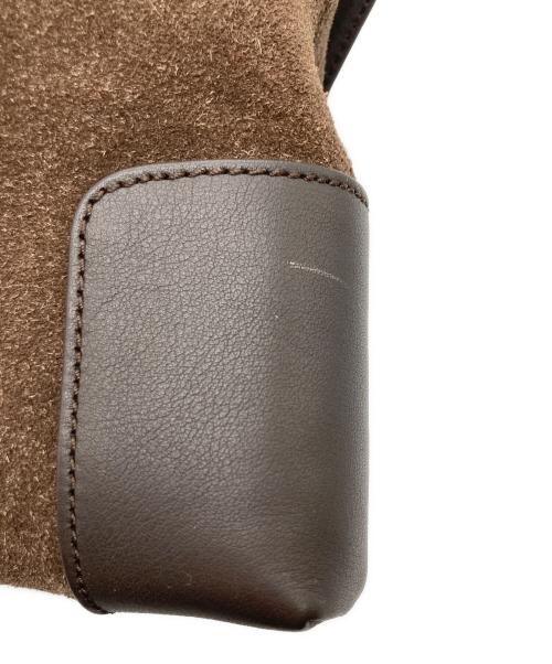LOEWE（ロエベ）LOEWE (ロエベ) スエードショルダーバッグ ブラウンの古着・服飾アイテム