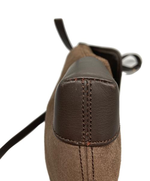 LOEWE（ロエベ）LOEWE (ロエベ) スエードショルダーバッグ ブラウンの古着・服飾アイテム