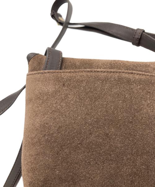 LOEWE（ロエベ）LOEWE (ロエベ) スエードショルダーバッグ ブラウンの古着・服飾アイテム