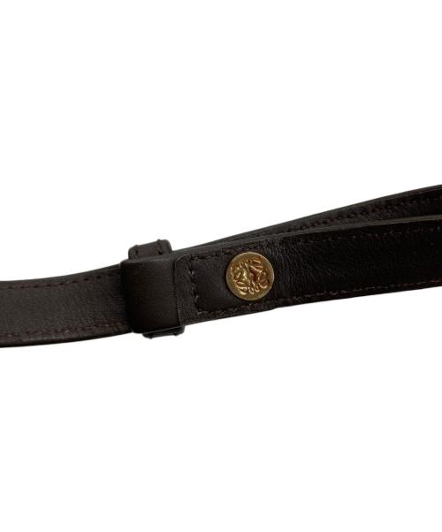 LOEWE（ロエベ）LOEWE (ロエベ) スエードショルダーバッグ ブラウンの古着・服飾アイテム