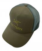 ARC'TERYXアークテリクス）の古着「LOGO TRUCKER HAT」｜カーキ