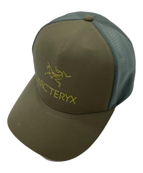 ARC'TERYX（アークテリクス）ARC'TERYX (アークテリクス) LOGO TRUCKER HAT カーキの古着・服飾アイテム