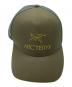 中古・古着 ARC'TERYX (アークテリクス) LOGO TRUCKER HAT カーキ：6000円