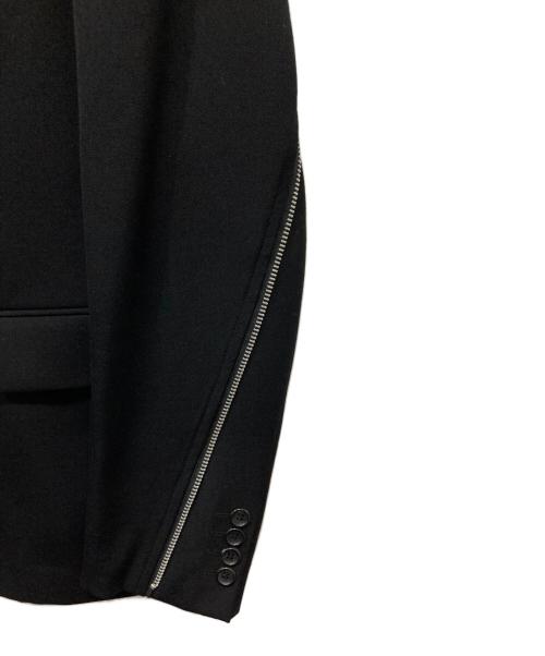 COMME des GARCONS HOMME DEUX（コムデギャルソン オム ドゥ）COMME des GARCONS HOMME DEUX (コムデギャルソン オム ドゥ) ジップデザインジャケット ブラック サイズ:Sの古着・服飾アイテム