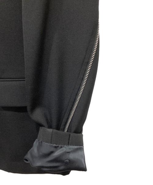 COMME des GARCONS HOMME DEUX（コムデギャルソン オム ドゥ）COMME des GARCONS HOMME DEUX (コムデギャルソン オム ドゥ) ジップデザインジャケット ブラック サイズ:Sの古着・服飾アイテム