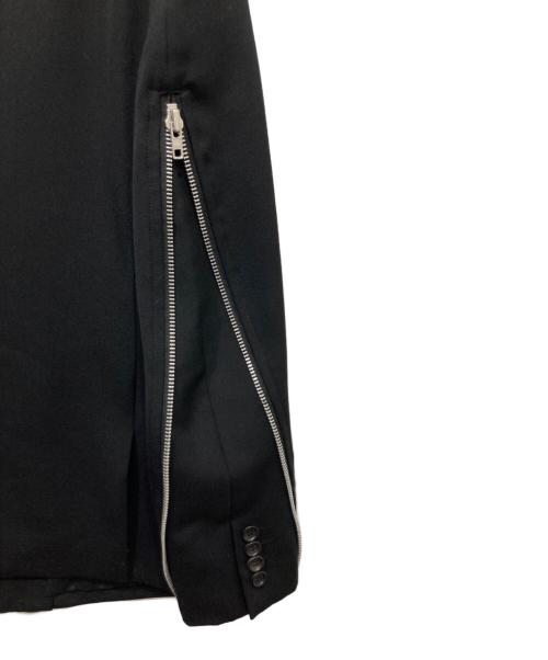 COMME des GARCONS HOMME DEUX（コムデギャルソン オム ドゥ）COMME des GARCONS HOMME DEUX (コムデギャルソン オム ドゥ) ジップデザインジャケット ブラック サイズ:Sの古着・服飾アイテム