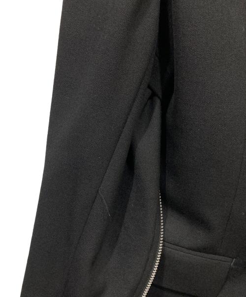 COMME des GARCONS HOMME DEUX（コムデギャルソン オム ドゥ）COMME des GARCONS HOMME DEUX (コムデギャルソン オム ドゥ) ジップデザインジャケット ブラック サイズ:Sの古着・服飾アイテム