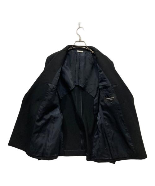COMME des GARCONS HOMME DEUX（コムデギャルソン オム ドゥ）COMME des GARCONS HOMME DEUX (コムデギャルソン オム ドゥ) ジップデザインジャケット ブラック サイズ:Sの古着・服飾アイテム