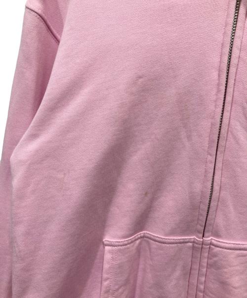 COMME des GARCONS SHIRT（コムデギャルソンシャツ）COMME des GARCONS SHIRT (コムデギャルソンシャツ) Essential Zip Up Hoodie ピンク サイズ:Sの古着・服飾アイテム
