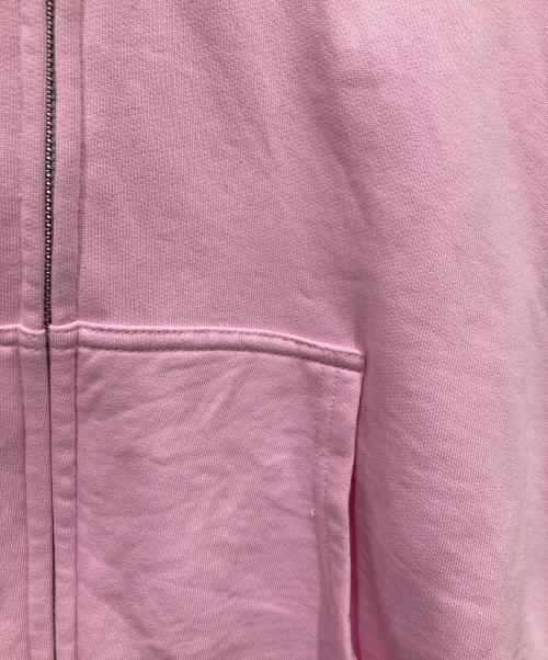 COMME des GARCONS SHIRT（コムデギャルソンシャツ）COMME des GARCONS SHIRT (コムデギャルソンシャツ) Essential Zip Up Hoodie ピンク サイズ:Sの古着・服飾アイテム