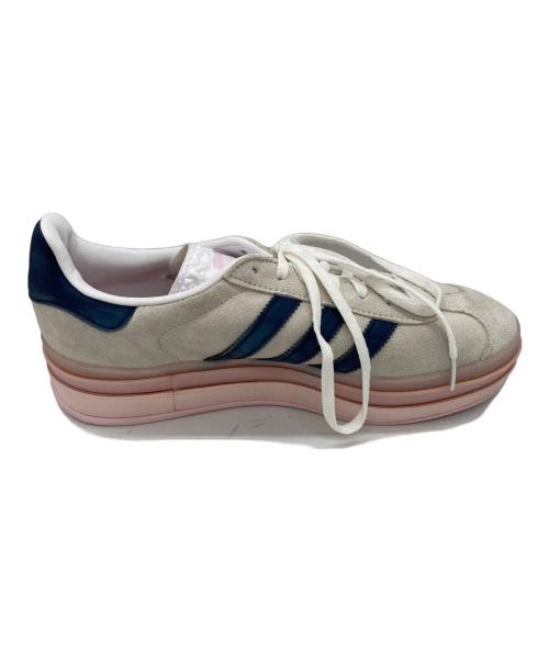 adidas（アディダス）adidas (アディダス) Gazelle Bold ベージュ×ピンク サイズ:SIZE 26cmの古着・服飾アイテム