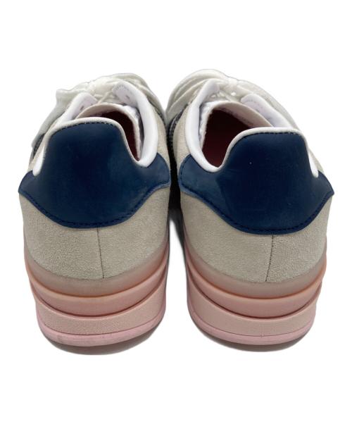 adidas（アディダス）adidas (アディダス) Gazelle Bold ベージュ×ピンク サイズ:SIZE 26cmの古着・服飾アイテム