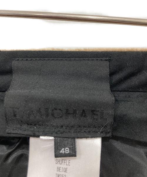 T-MICHAEL（ティーマイケル）T-MICHAEL (ティーマイケル) コーデュロイワイドパンツ ベージュ サイズ:48の古着・服飾アイテム