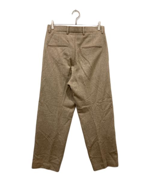 ATON（エイトン）ATON (エイトン) Washed Cashmere Wide Tapered Pants ベージュ サイズ:04の古着・服飾アイテム