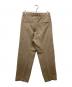 ATON (エイトン) Washed Cashmere Wide Tapered Pants ベージュ サイズ:04：18000円
