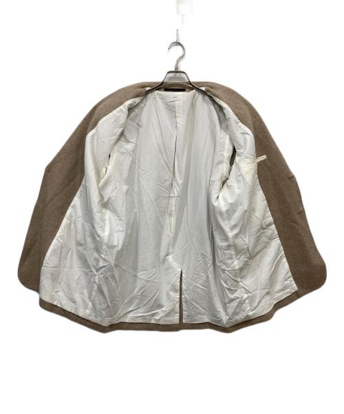 ATON（エイトン）ATON (エイトン) WASHED CASHMERE OVERSIZED JACKET ベージュ サイズ:06の古着・服飾アイテム