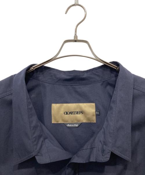 OLOAPITREPS（オーロアピトレップス）OLOAPITREPS (オーロアピトレップス) オーバーサイズシャツジャケット ネイビー サイズ:Freeの古着・服飾アイテム
