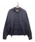 OLOAPITREPS（オーロアピトレップス）の古着「オーバーサイズシャツジャケット」｜ネイビー