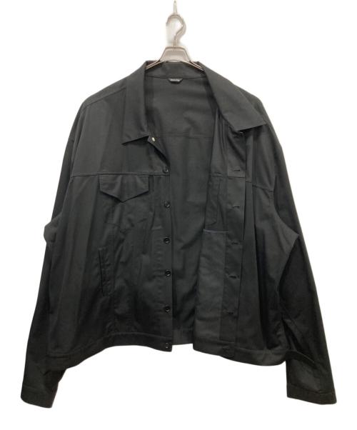 OLOAPITREPS（オーロアピトレップス）OLOAPITREPS (オーロアピトレップス) オーバーサイズトラッカージャケット ブラック サイズ:Freeの古着・服飾アイテム