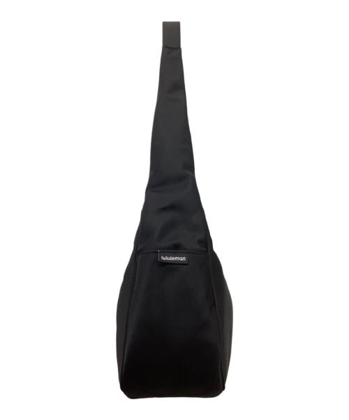 LULULEMON（ルルレモン）LULULEMON (ルルレモン) ナイロンワンショルダーバッグ ブラックの古着・服飾アイテム