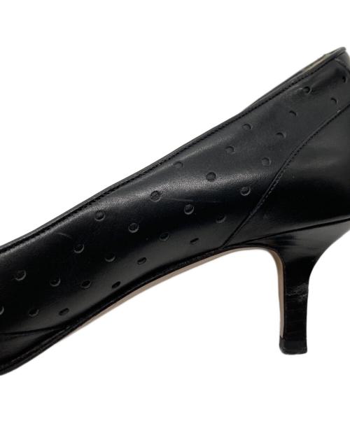 GUCCI（グッチ）GUCCI (グッチ) GGロゴパンプス ブラック サイズ:36の古着・服飾アイテム