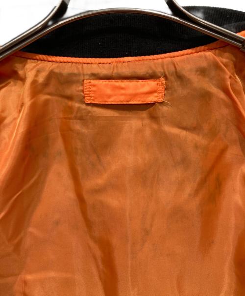 Retro Grade（レトログレード）Retro Grade (レトログレード) レザーFLIGHT JACKET / レザー フライトジャケット ブラック サイズ:Mの古着・服飾アイテム