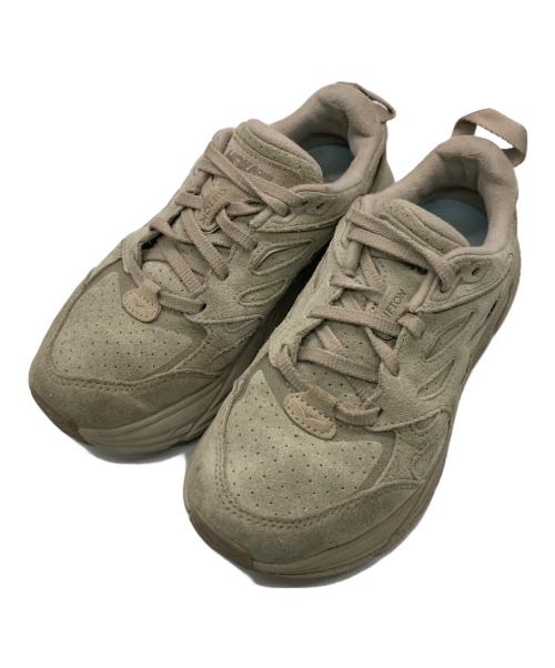 HOKA（ホカ）HOKA (ホカ) CLIFTON L SUEDE ベージュ サイズ:23ｃｍの古着・服飾アイテム
