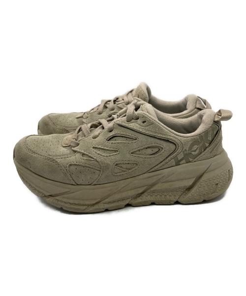 HOKA（ホカ）HOKA (ホカ) CLIFTON L SUEDE ベージュ サイズ:23ｃｍの古着・服飾アイテム