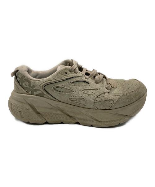 HOKA（ホカ）HOKA (ホカ) CLIFTON L SUEDE ベージュ サイズ:23ｃｍの古着・服飾アイテム