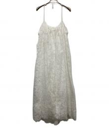 Ameri（アメリ）の古着「MEDI ADJUST SHELLY GATHER DRESS」｜ホワイト