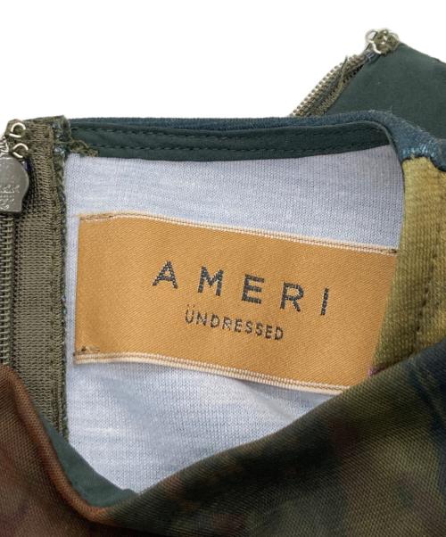 Ameri（アメリ）Ameri (アメリ) ジプシーアートドレス ブラック×イエロー サイズ:Mの古着・服飾アイテム