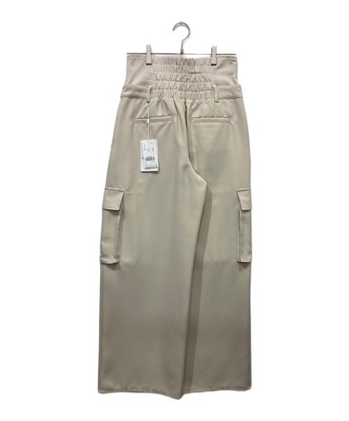 Ameri（アメリ）Ameri (アメリ) DENIM LIKE CORSET WORK PANTS ベージュ サイズ:Mの古着・服飾アイテム