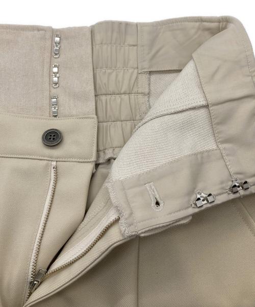 Ameri（アメリ）Ameri (アメリ) DENIM LIKE CORSET WORK PANTS ベージュ サイズ:Mの古着・服飾アイテム