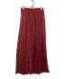 Ameri (アメリ) LAYERED LACE PLEATS SKIRT レッド サイズ:M 未使用品：9000円