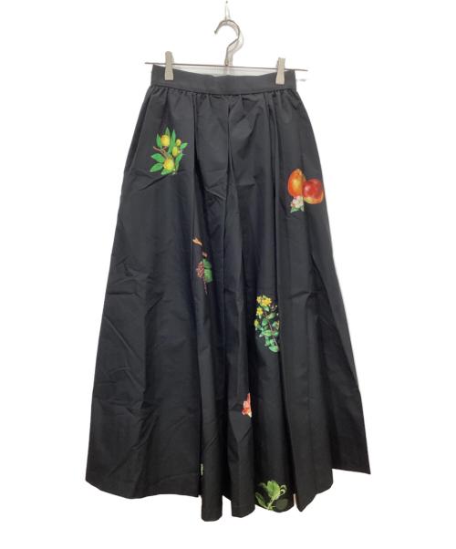 Ameri（アメリ）Ameri (アメリ) ELEANOR VOLUME TUCK SKIRT ブラック サイズ:Mの古着・服飾アイテム