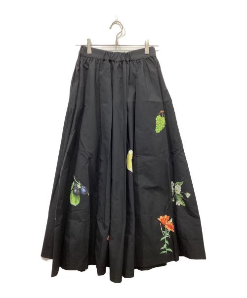 Ameri（アメリ）Ameri (アメリ) ELEANOR VOLUME TUCK SKIRT ブラック サイズ:Mの古着・服飾アイテム