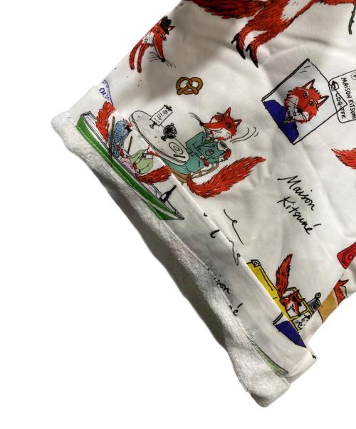 maison kitsune（メゾンキツネ）maison kitsune (メゾンキツネ) 22SS ホノルルシャツ ホワイト サイズ:Mの古着・服飾アイテム
