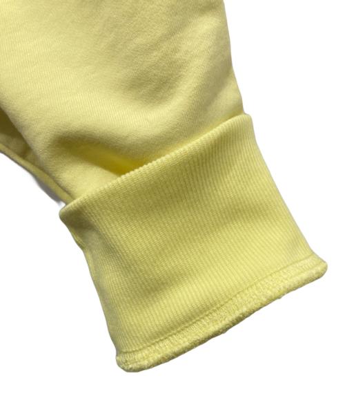 maison kitsune（メゾンキツネ）maison kitsune (メゾンキツネ) スウェット / ラグランスウェット イエロー サイズ:Lの古着・服飾アイテム