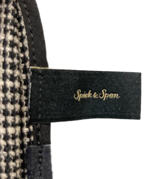 Spick and Span（スピック＆スパン）Spick and Span (スピック＆スパン) カラミジャケット ブラック×ホワイト サイズ:Freeの古着・服飾アイテム
