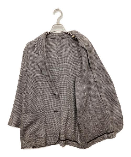 Spick and Span（スピック＆スパン）Spick and Span (スピック＆スパン) カラミジャケット ブラック×ホワイト サイズ:Freeの古着・服飾アイテム